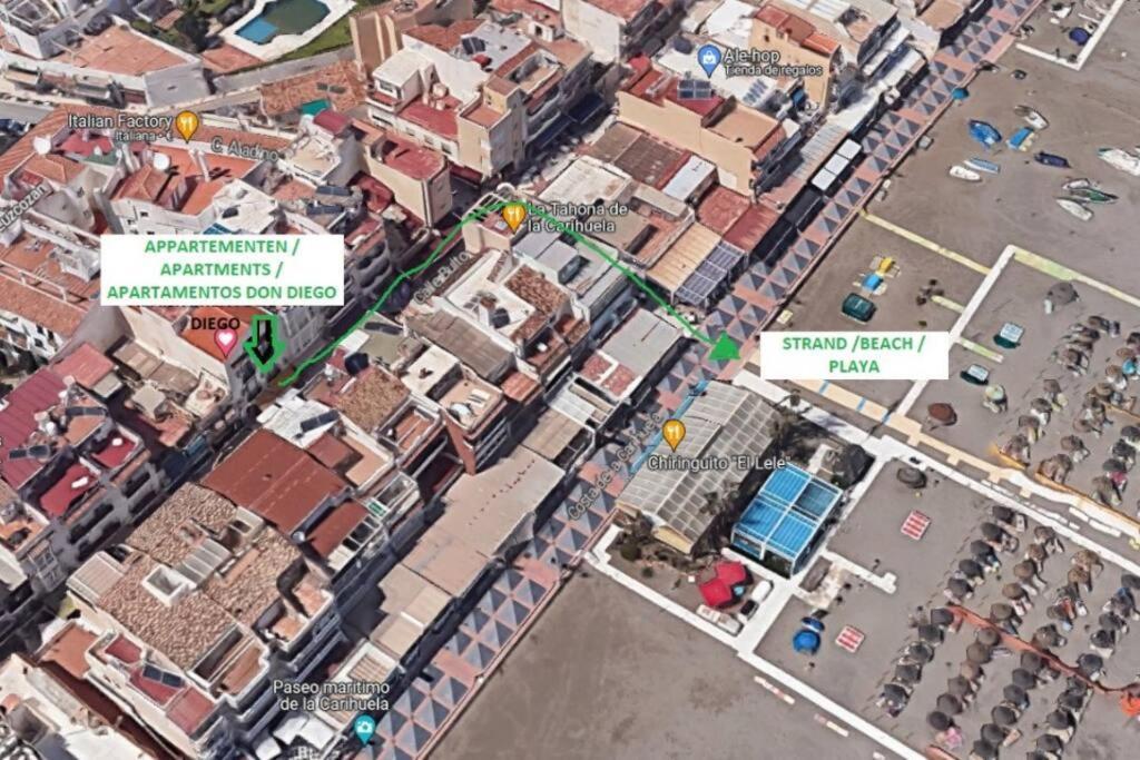 Precioso Estudio Junto Al Mar, Apartamentos Don Diego En La Carihuela Торремолінос Екстер'єр фото